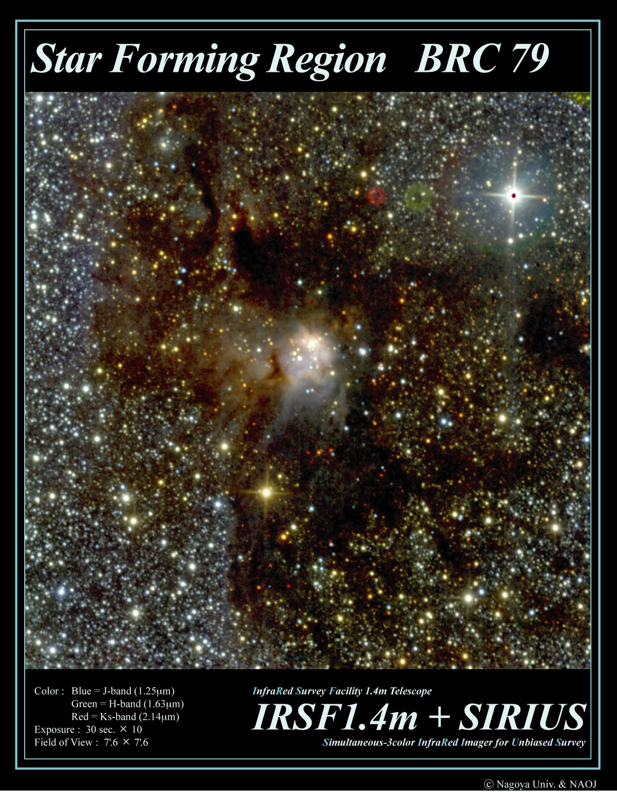 Star Forming Region : BRC 79