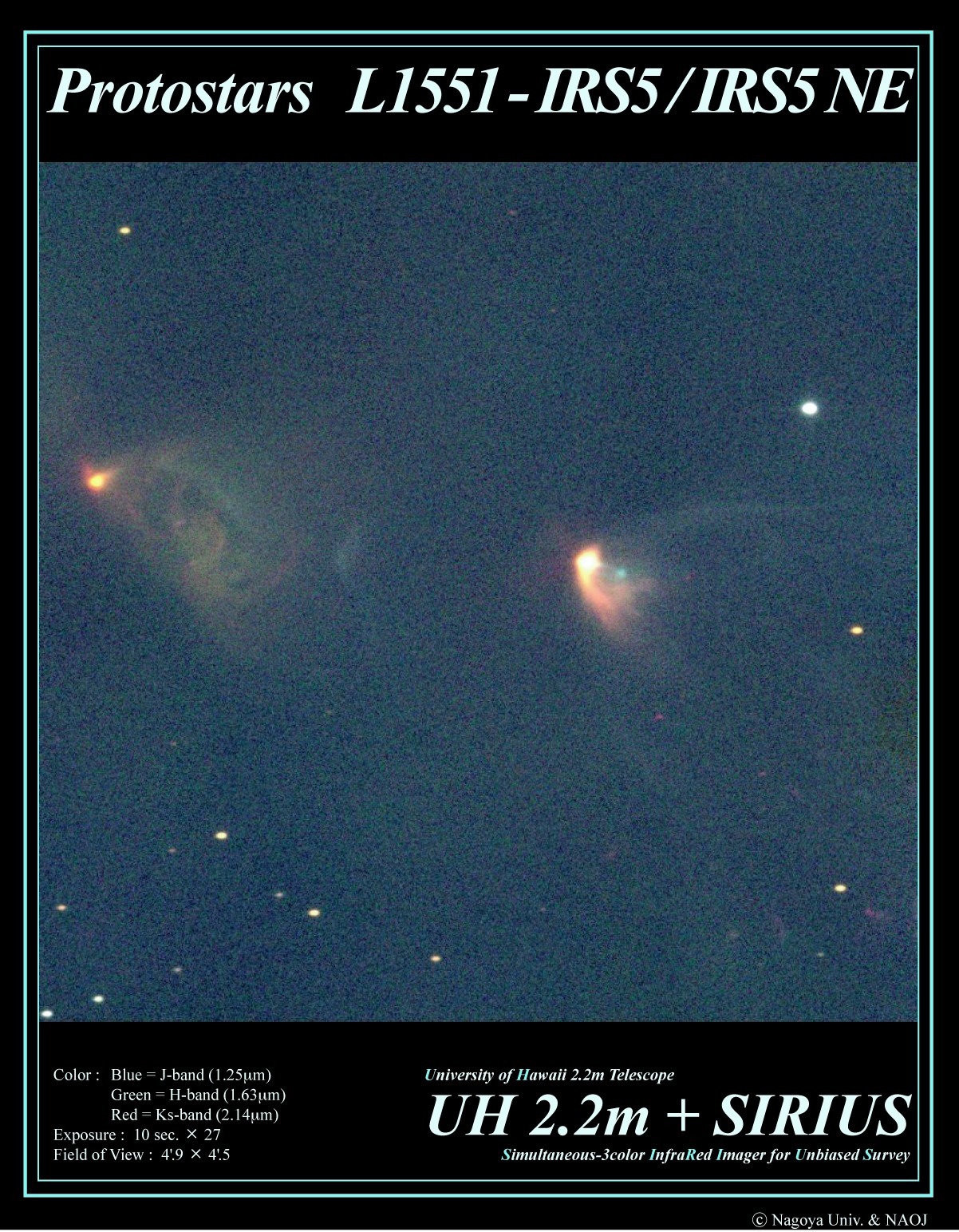 Protostars   L1551-IRS5/IRS5NE