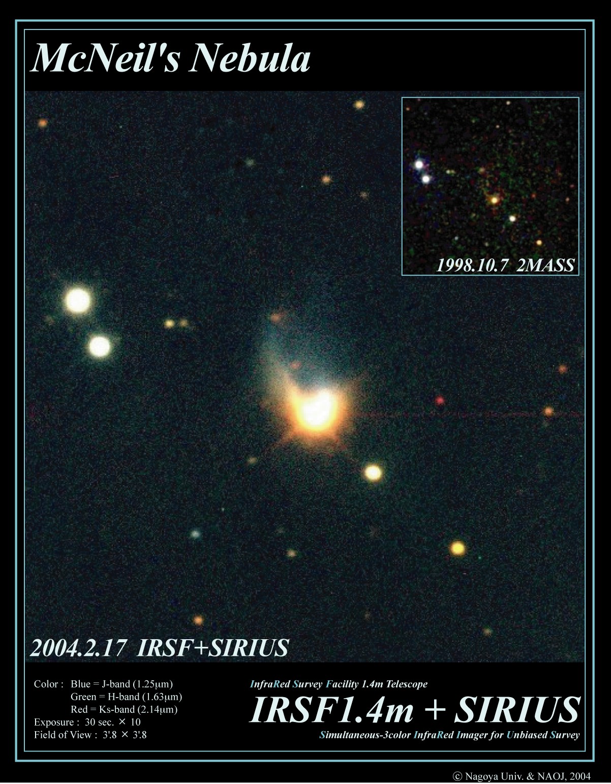 New nebula in Orion : McNeil's Nebula