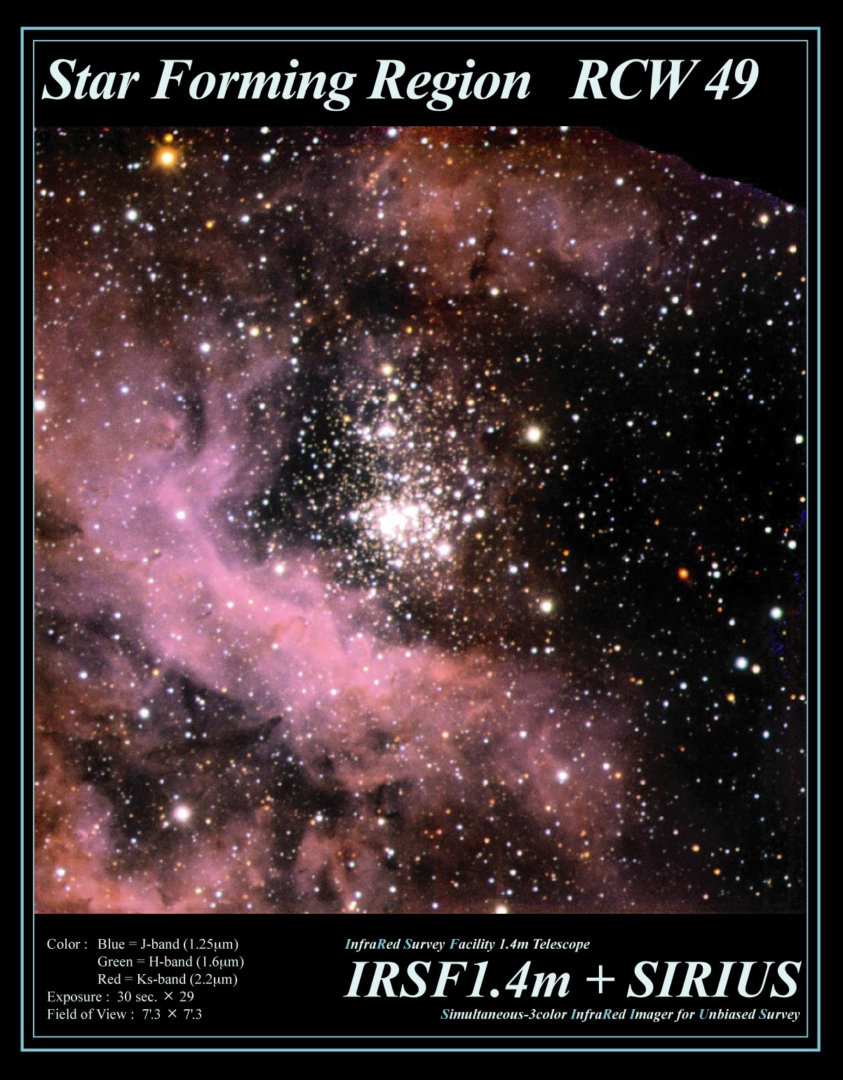 Star Forming Region : RCW 49
